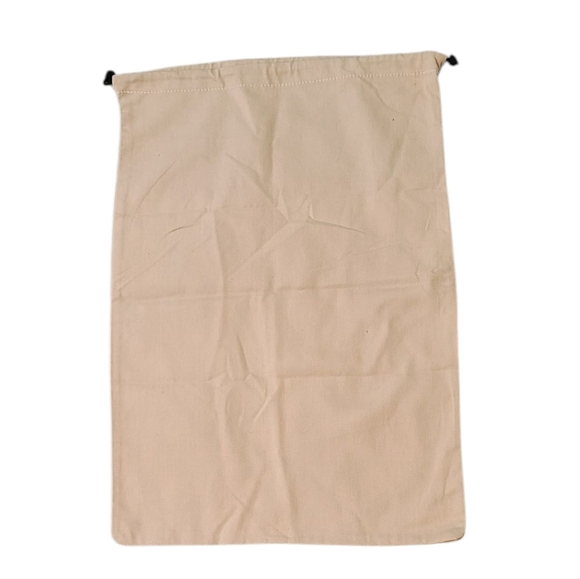 CHRISTIAN AUDIGIER LOS ANGELES Est. 1958 Tan Logo Drawstring Dust Bag 18 x 12.5" - Picture 8 of 12